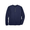 thumbnail image 1 of KingSize Men's Big & Tall Waffle-Knit Thermal Henley Tee, 1 of 6