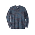 thumbnail image 1 of KingSize Men's Big & Tall Waffle-Knit Thermal Henley Tee, 1 of 4