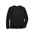 thumbnail image 1 of KingSize Men's Big & Tall Waffle-Knit Thermal Henley Tee, 1 of 6