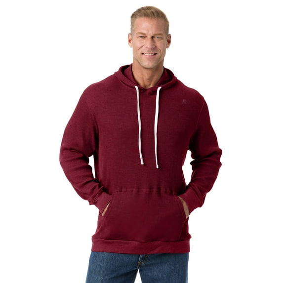 KingSize Men's Big & Tall Waffle-Knit Thermal Hoodie