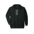 thumbnail image 1 of KingSize Men's Big & Tall Waffle-Knit Thermal Hoodie, 1 of 2