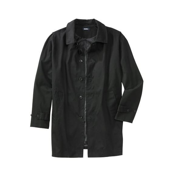 KingSize Men's Big & Tall Water-Resistant Trench Coat