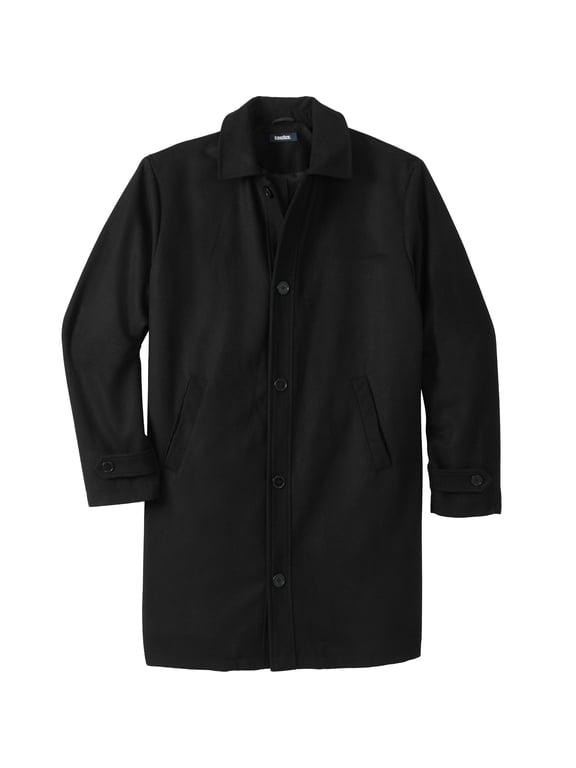 Men's Big & Tall Wool Dress Coat