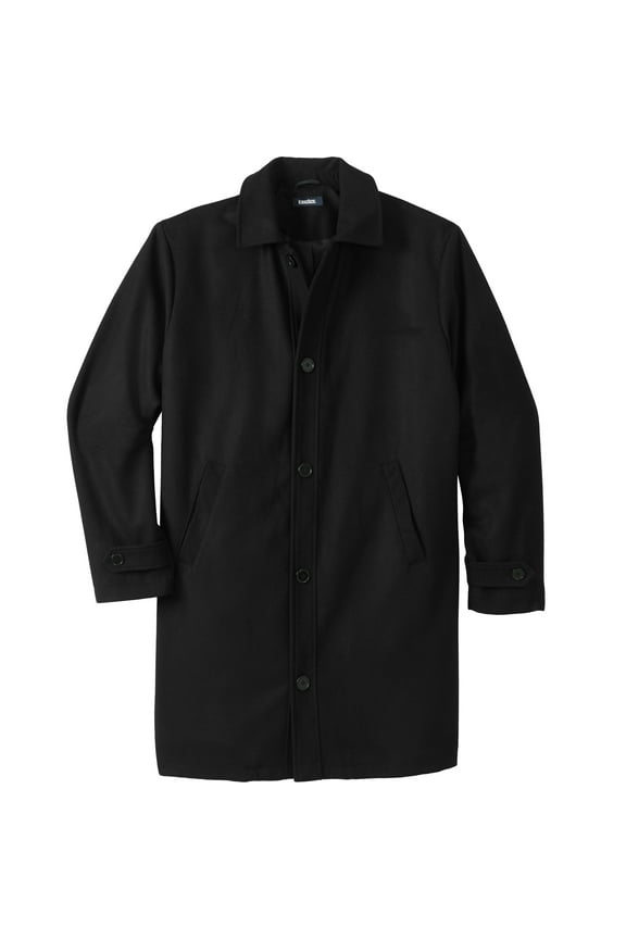 Men's Big & Tall Wool Dress Coat