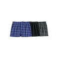 thumbnail image 1 of KingSize Men's Big & Tall Woven Boxers 3-Pack, 1 of 5