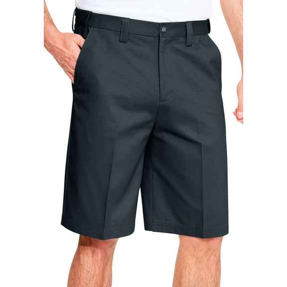 KingSize Men's Big & Tall Wrinkle-Free Expandable Waist Plain Front Shorts