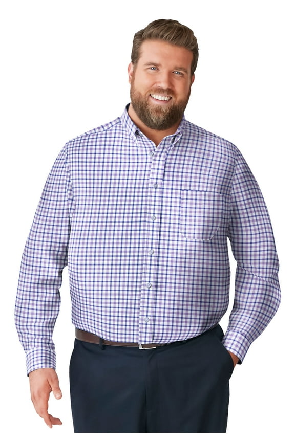 Men's Big & Tall Wrinkle-Free Dress Shirt