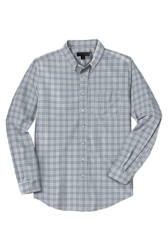 Men's Big & Tall Long-Sleeve Wrinkle-Free Everyday Oxford