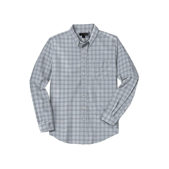 KingSize Men's Big & Tall Long-Sleeve Wrinkle-Free Everyday Oxford