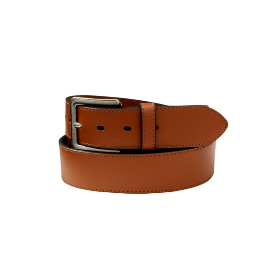 KingSize Men's Casual Stitched Edge Leather Belt