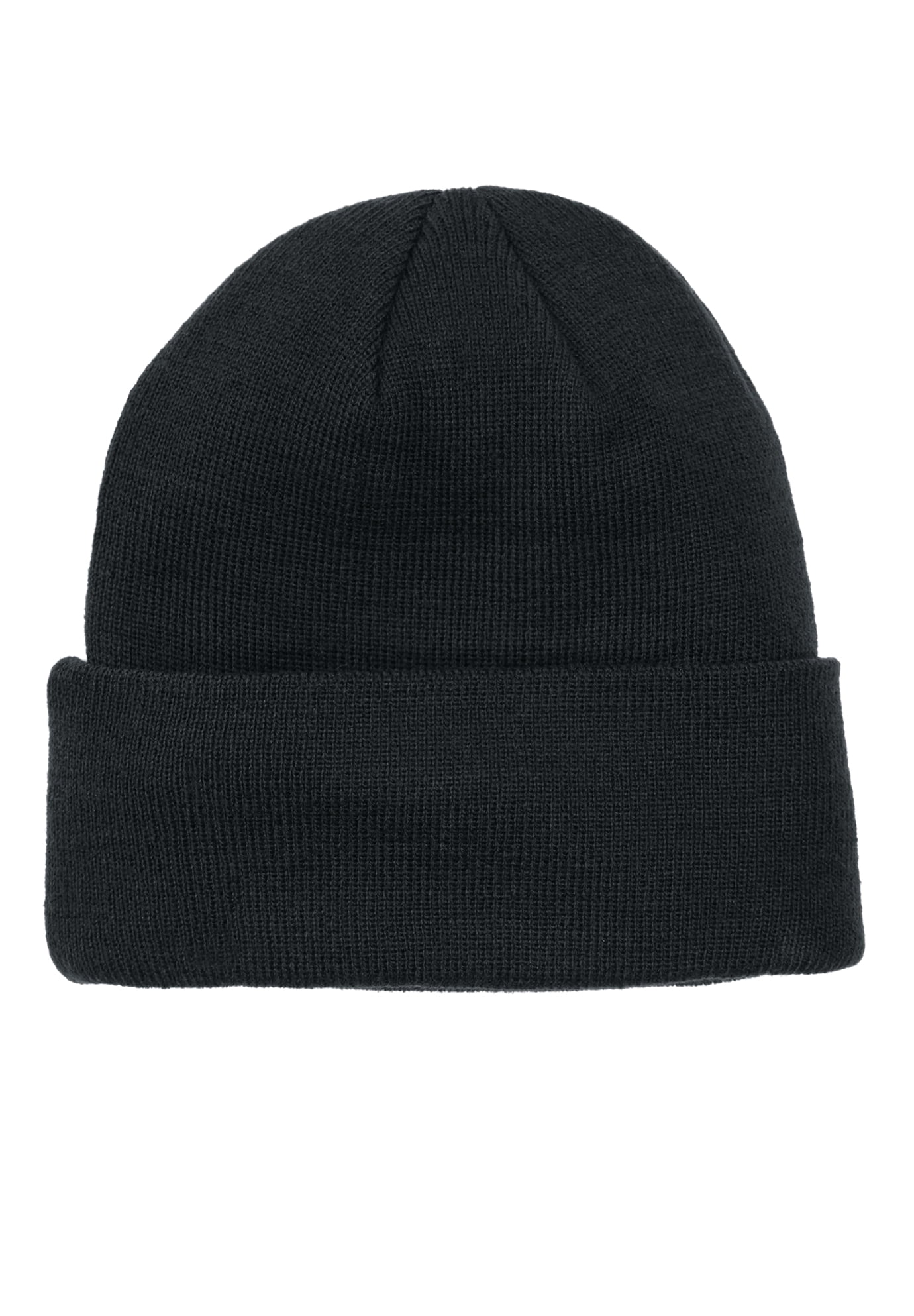 Guinness Men's Beanie Hat - Charcoal/Black, Embroidered Logo, One Size Fits All, 100% Acrylic