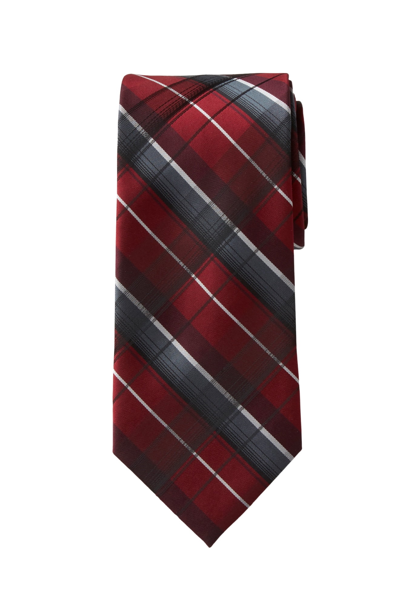 KingSize Men's Extra Long Classic Plaid Tie