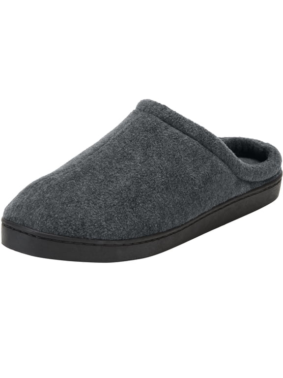 Men's Fleece Clog Slippers
