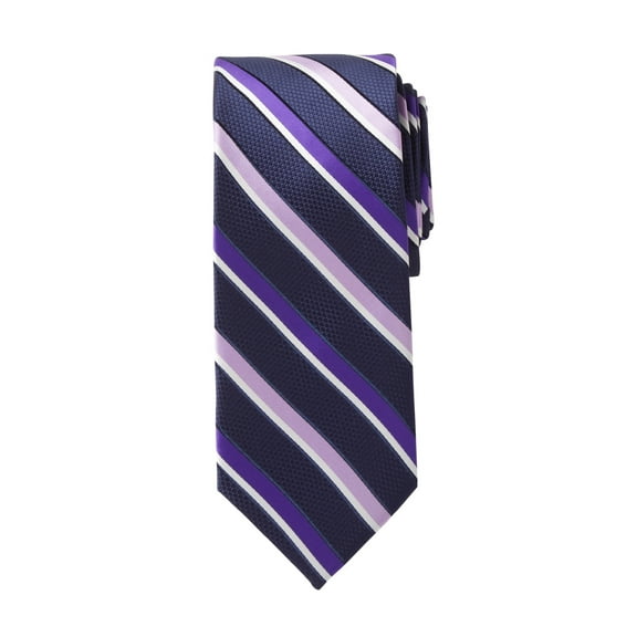 KingSize Men's KS Signature Collection Classic Stripe Tie