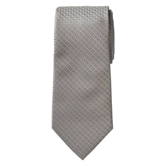 KingSize Men's KS Signature Collection Extra Long Classic Geo Tie
