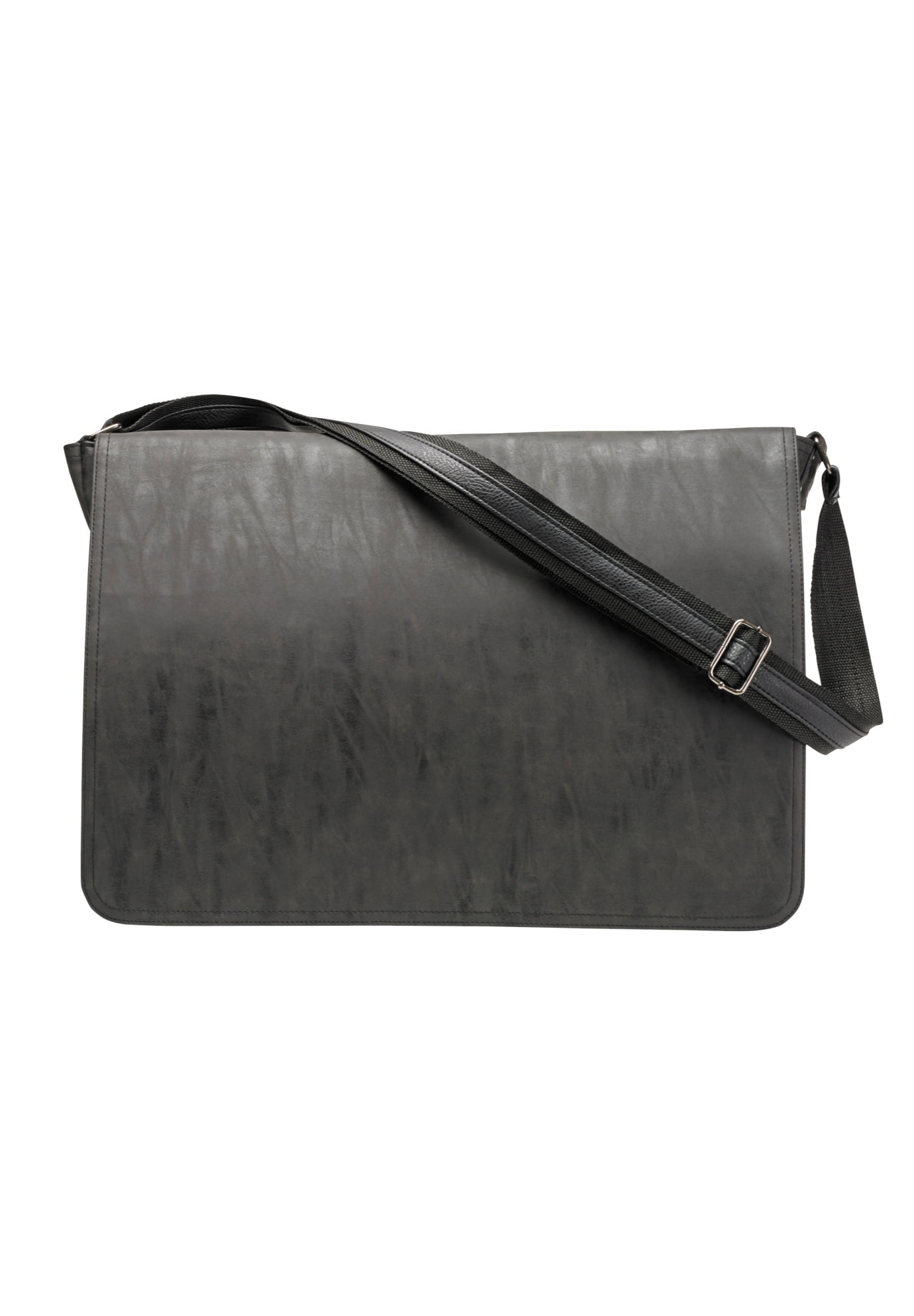 KingSize Leather Crossbody Messenger Bag, Big & Tall for Men