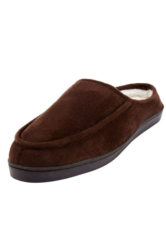 Men's Microsuede Clog Slippers