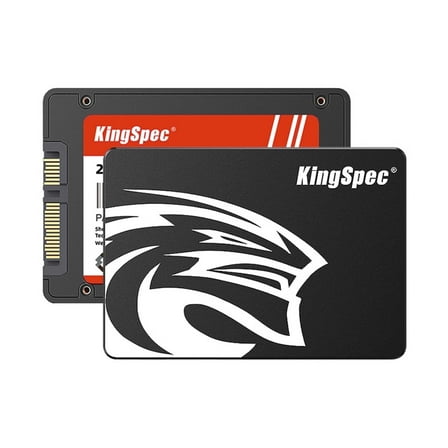 KingSpec 128GB 2.5" SATA3 Internal SSD 3D NAND Flash Internal Solid State Drive Compatible with PS4 Laptop Desktop