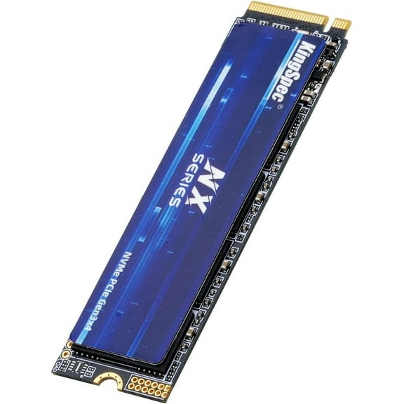 KingSpec NX 1TB Gen3x4 NVMe M.2 SSD - Up to 3500MB/s, 3D NAND Flash M2 2280 Internal Solid State Drive for Desktop and Laptop