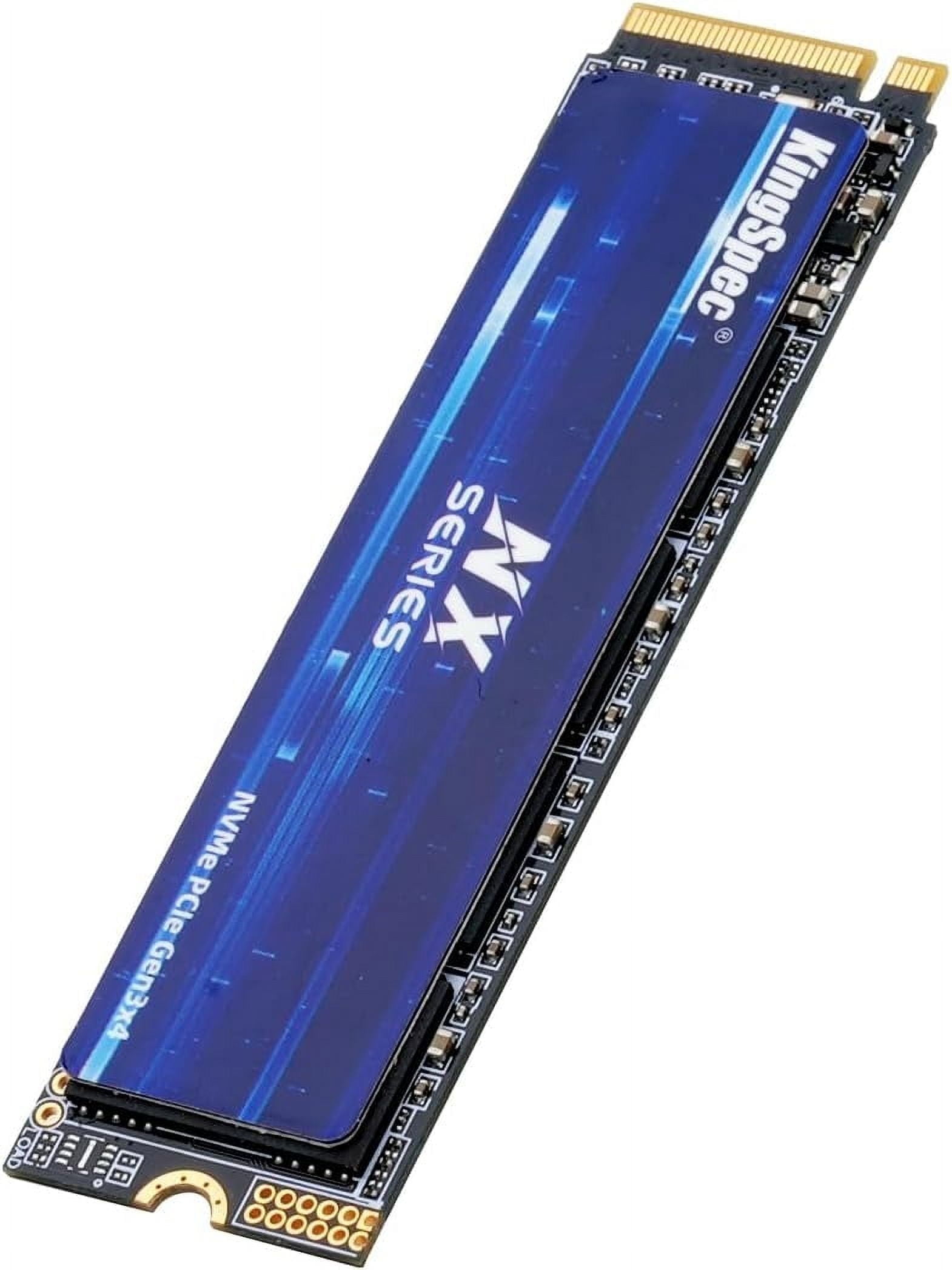KingSpec NX 512GB Gen3x4 NVMe M.2 SSD -Up to 3500MB/s, 3D NAND