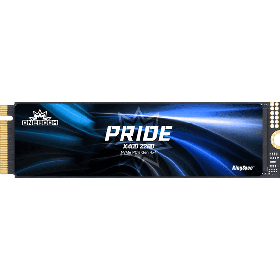 KingSpec ONEBOOM 2TB X400 NVMe PCle Gen4, M.2 2280 Internal Gaming SSD Solid State Drive -Up to 7400 MB/s -Compatible with PS5, PCs, Laptops