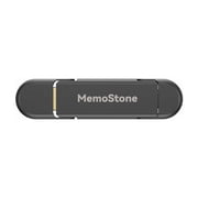 KingSpec MemoStone 1TB External SSD, USB 3.2 Gen2 Dual Type A/C Interface - Up to 540MB/s, Portable Solid State Drive Perfectly Compatible with Smartphones/Laptops/Tablets/Desktops