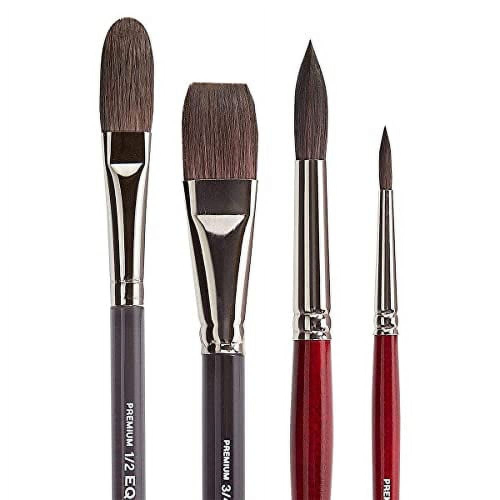 5-10pcs/set Smooth Blending Brushes Drawing Painting Brushes Flat