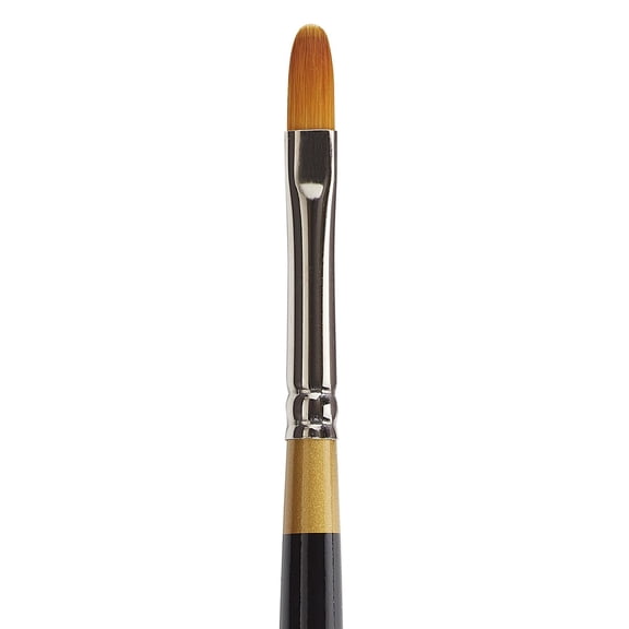 Kingart Original Gold Brush - Filbert, Size 6, Short Handle
