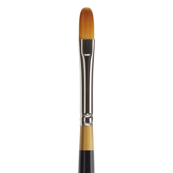 Kingart Original Gold Brush - Filbert, Size 8, Short Handle