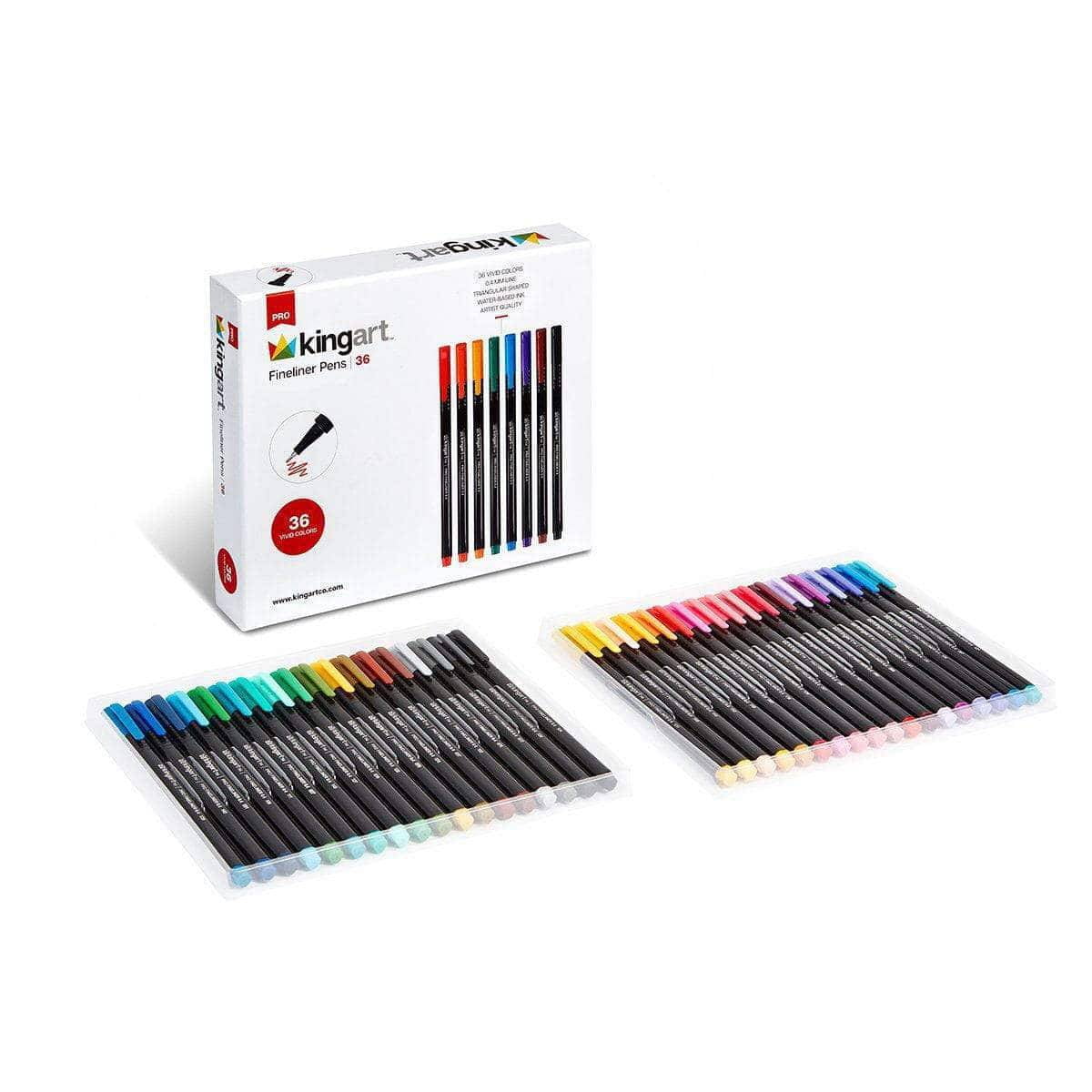 Creative Mark - Ultimate Fine Line Drawing Pens, Super Black (Fine Liners  and Sketch Set of 8)