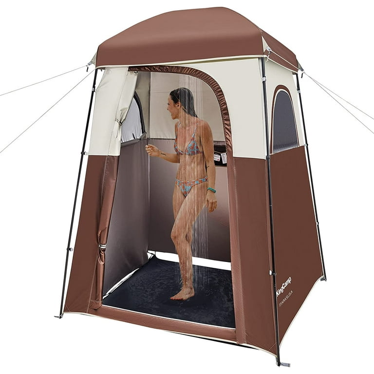Camping top change room