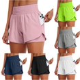 thumbnail image 1 of Kingdiese Womens High Waisted Workout Shorts For Yoga Running Gym Fitness Control Athletic Shorts With Built In Liner Shorts Bathing Suit Women Tennis Shorts Size XS, 1 of 5