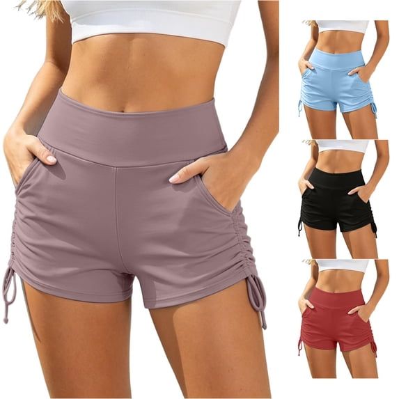 Kingdiese Womens Plus Size Swim Shorts For With Ruched Waist Control Built In Bikini Bottoms Swimwear Board Shorts Womens Swimwear, Size XXXL