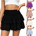 thumbnail image 1 of Kingdiese Womens Ruffled Skirt High Waisted Athletic Tennis Skirts for Running Workout Golf Casual Wear Midi Skirt Size S, 1 of 6