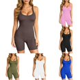 thumbnail image 1 of Kingdiese Womens's Jumpsuit With Racerback Solid Color Piece Athletic Bodysuit For Yoga And Fitness Women Suit, Size S, 1 of 5