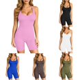thumbnail image 1 of Kingdiese Womens's Jumpsuit With Racerback Solid Color Piece Athletic Bodysuit For Yoga And Fitness Women Suit, Size XL, 1 of 5