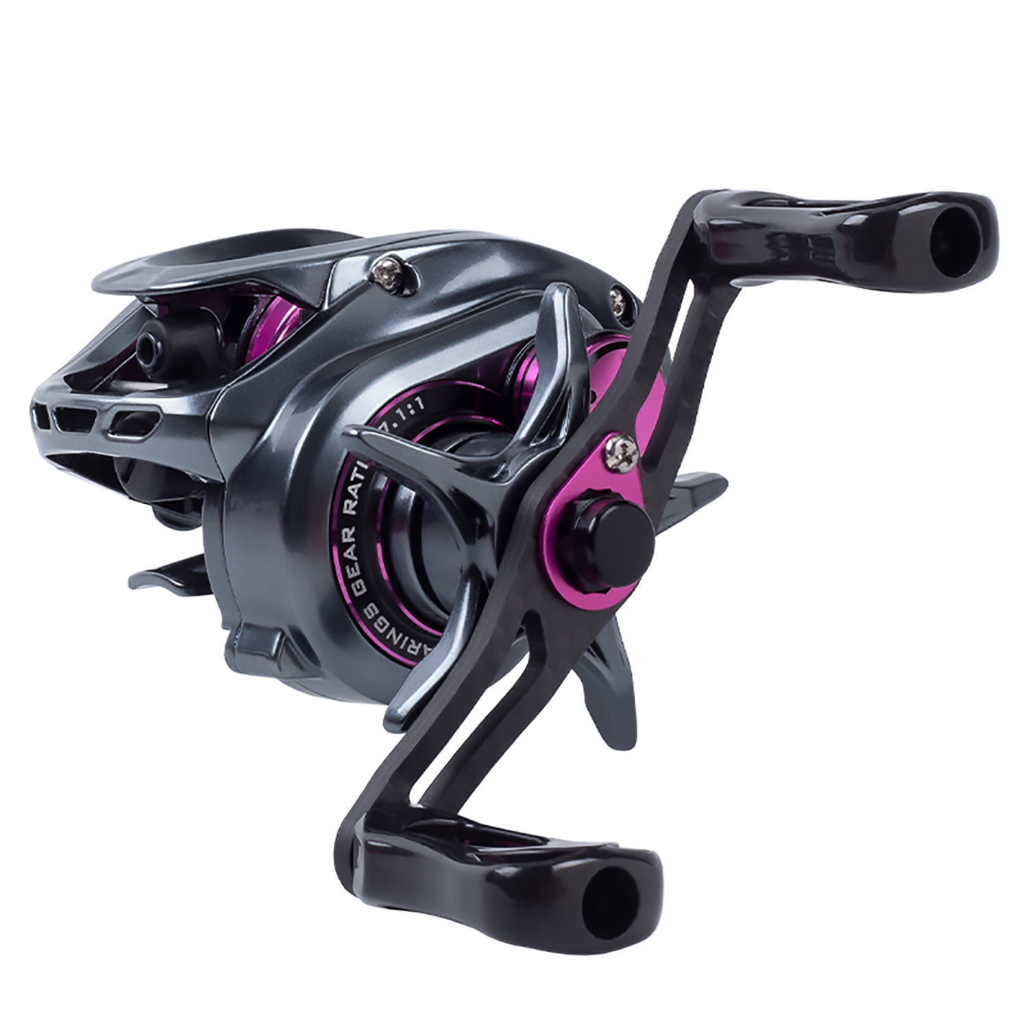 Kingdom 135g Ultra Light Spool Bait Finesse Baitcasting Fishing Reel Micro  Monster 7.1:1 Shallow Spool Light 