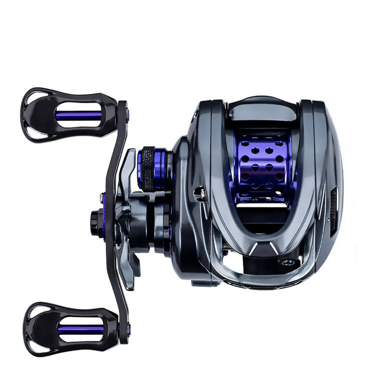 Kingdom 135g Ultra Light Spool Bait Finesse Baitcasting Fishing Reel Micro  Monster 8.1:1 Shallow Spool Light 