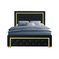 thumbnail image 1 of Kingdom Black Full Size Bed, 1 of 1