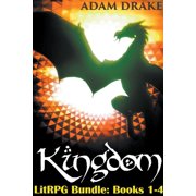 Kingdom Bundle Levels 1-4 LitRPG Epic Fantasy, Paperback