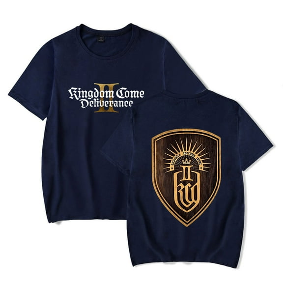 Kingdom Come Deliverance II tshirt crewneck short sleeve tshirt men/women cosplay game  tops
