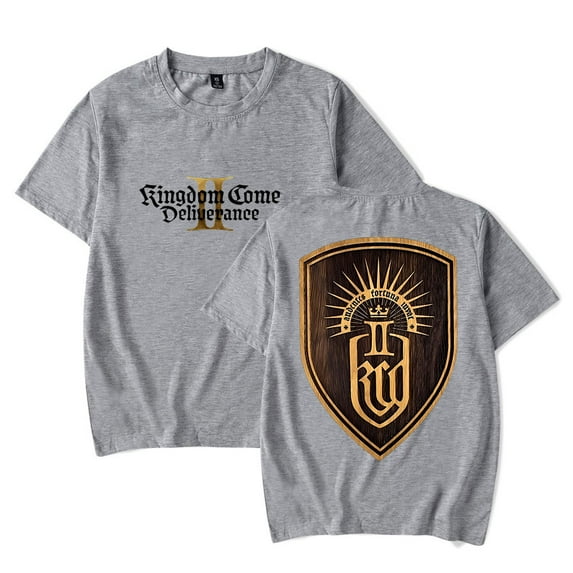 Kingdom Come Deliverance II tshirt crewneck short sleeve tshirt men/women cosplay game tops