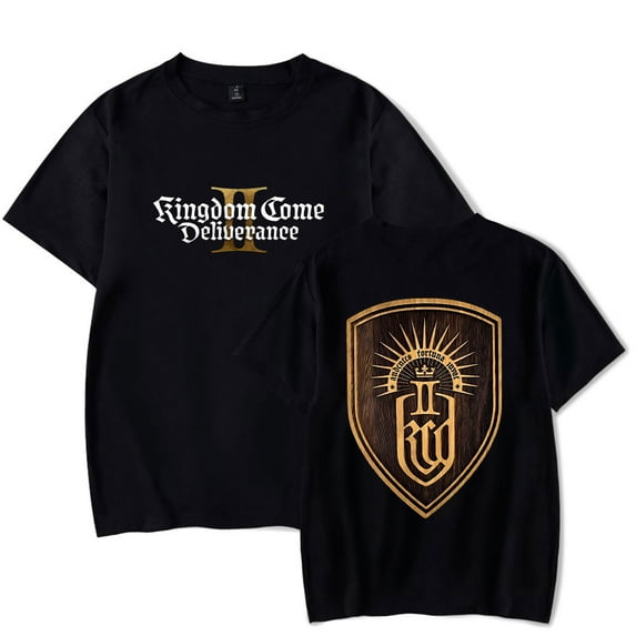 Kingdom Come Deliverance II tshirt crewneck short sleeve tshirt men/women cosplay game tops