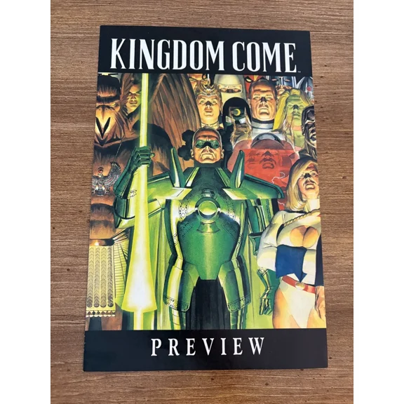 Kingdom Come PREVIEW Edition ISSUE Alex Ross Art