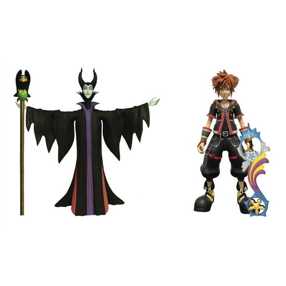 Kingdom Hearts 3 Maleficent & Sora Action Figures (Other)