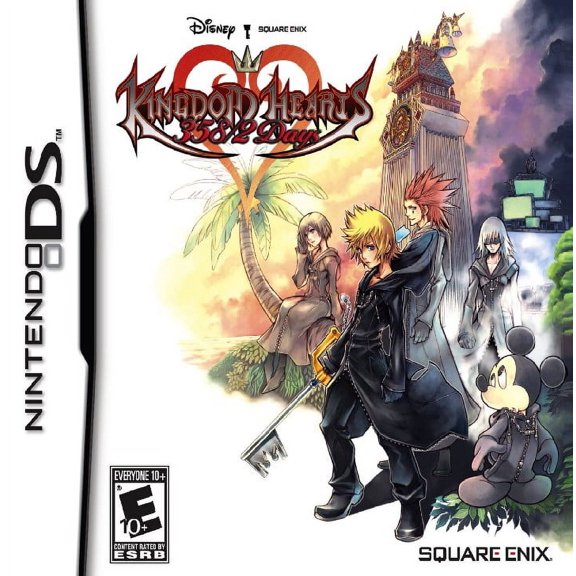 Restored Kingdom Hearts 358/2 Days Nintendo DS & DSi Action & Adventure, Fighting Video Game