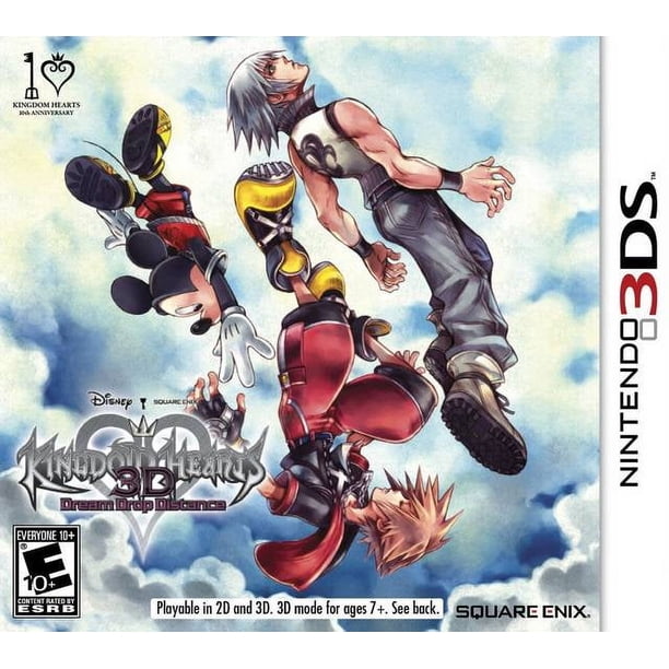 KINGDOM HEARTS　3DS Kingdom Hearts 3D: Dream Drop Distance | Nintendo 3DS - Walmart.com