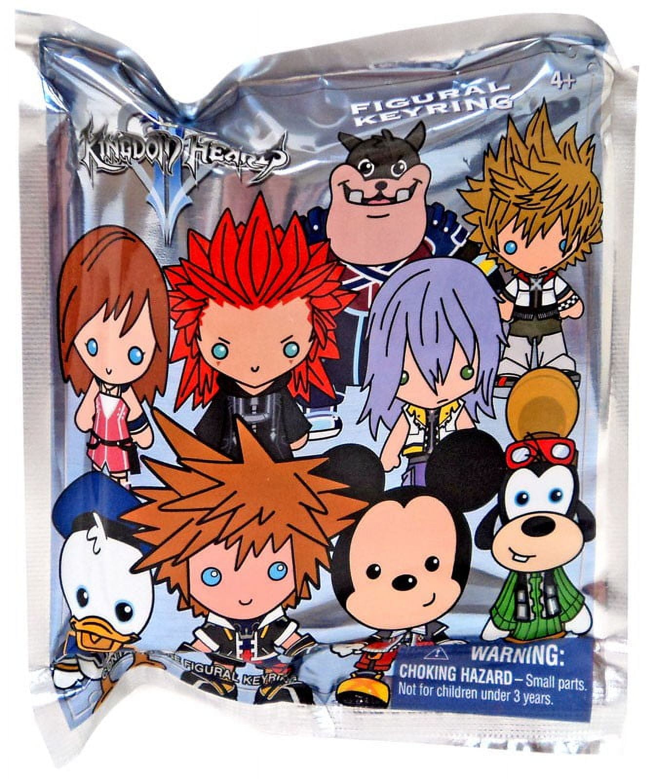 Kingdom Hearts 3D PVC Foam Collectible Blind Box Key Chain Toys