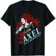 thumbnail image 1 of Kingdom Hearts Axel Got It Memorized DTG Print Unisex T-Shirt,Black Color,Size 3XL, 1 of 5