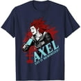 thumbnail image 1 of Kingdom Hearts Axel Got It Memorized DTG Print Unisex T-Shirt,Navy Color,Size M, 1 of 5